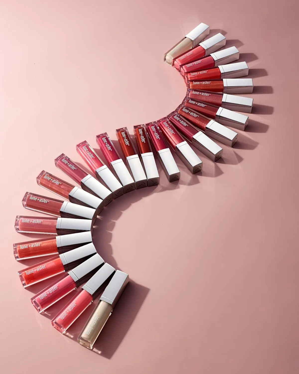 Lune Aster Vitamin C E Lip Gloss | Non-Sticky, High-Impact Shine, Buildable-Sheer Formula