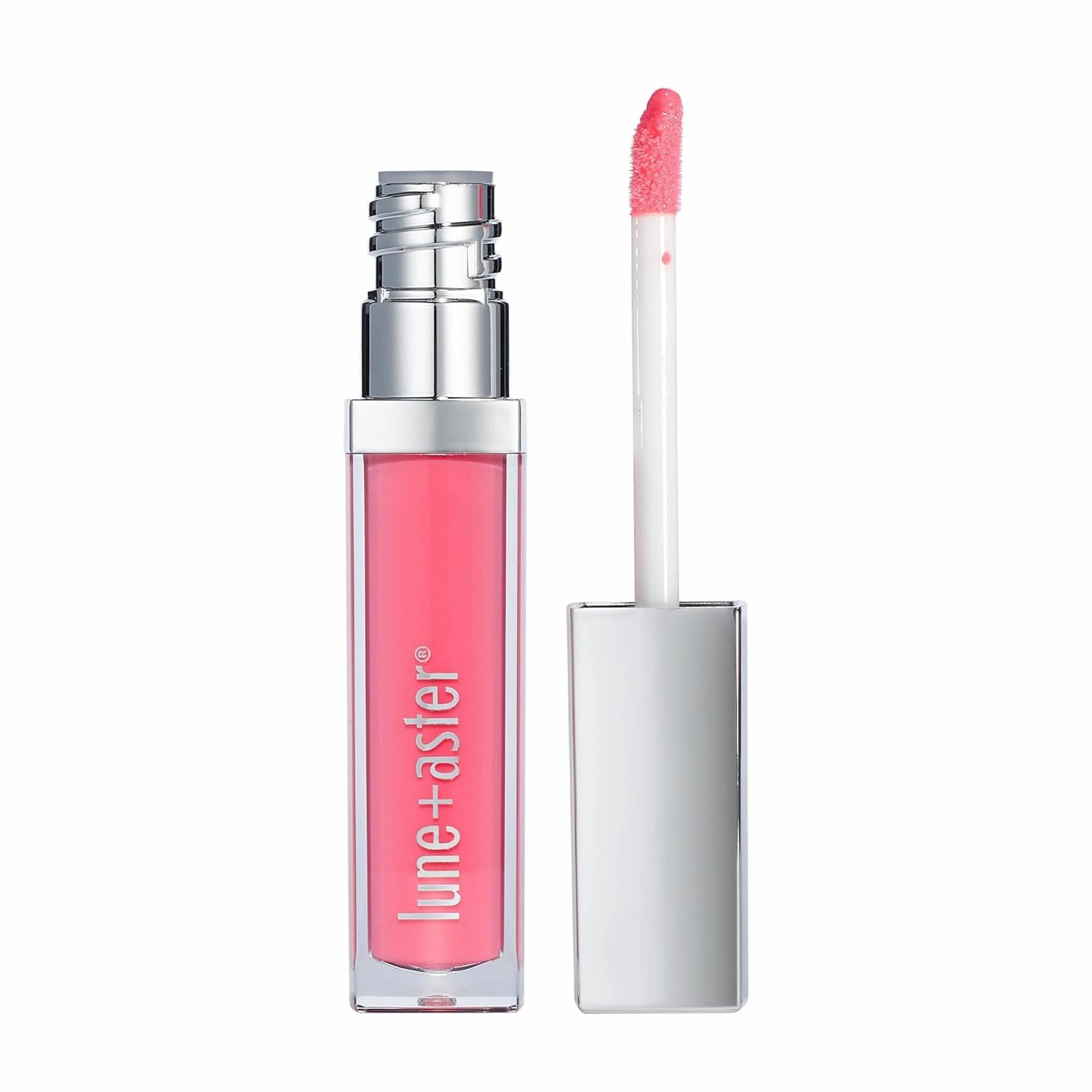 Lune Aster Vitamin C E Lip Gloss | Non-Sticky, High-Impact Shine, Buildable-Sheer Formula