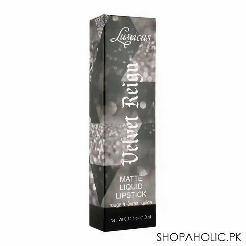 Luscious Cosmetics Velvet Reign Matte Liquid Lipstick, 05 Regal