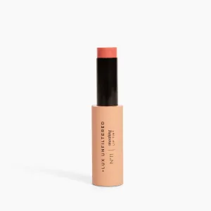   Lux Unfiltered N°11 Smoothing Hydrating Lip Tint for Women - Tinted Lip Balm with Jojoba & Sunflower Oil - Lightweight, Moisturizing, Semi-Sheer Color - Vegan & Cruelty-Free - Guava (Pink)