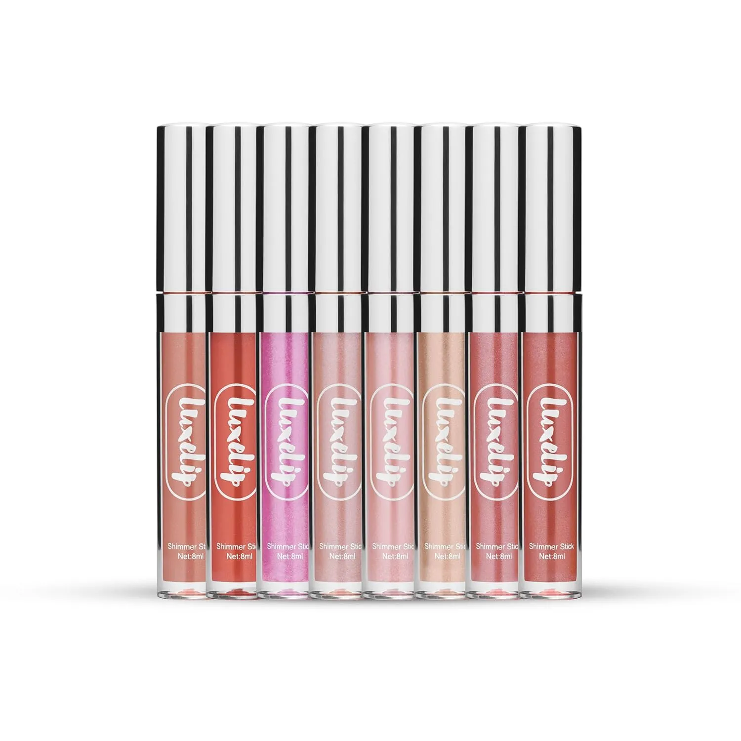 LuxeLip™ Shimmer Stick (Moonlit Nude, 8ml)