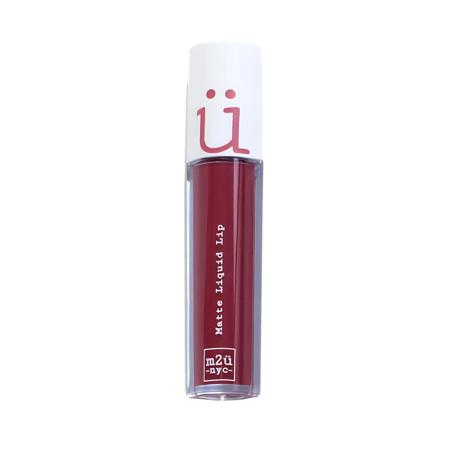 M2U NYC (Queens Rosewood Matte Liquid Lipstick – Long Lasting High Impact Color with Up to 17H Wear – Matte Lipstick for Women – No Budge, Lightweight Creamy Vegan Formula Infused with Jojoba Oil