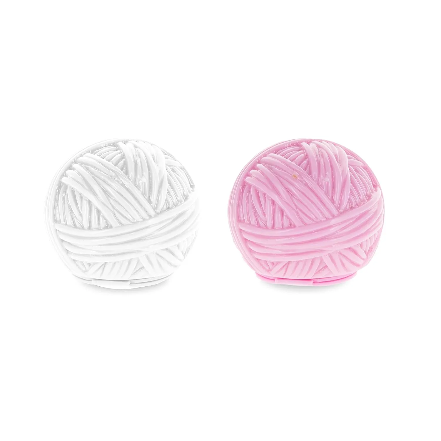 MAD BEAUTY Disney Marie Ball of Wool Lip Balm Duo Moisturize & Hydrate for Soft Fresh Lips, Great Gift, Adorable, Strawberry and Vanilla