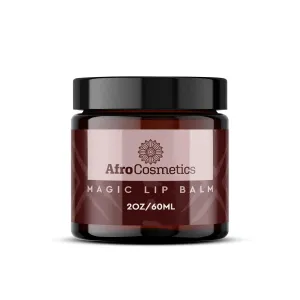 Magic Lip Balm 100% Natural Balm For Dry, Chopped, Cracked Lips (2 oz)