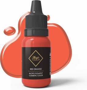 MAGIC TOUCH Pigment Cosmetic Lips Color Ink (Red Orange)