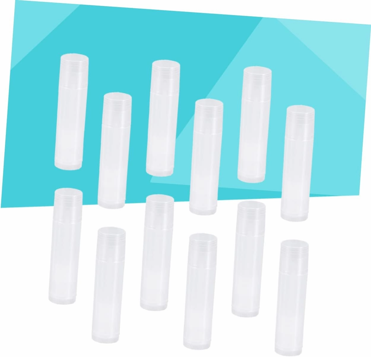 Make Your Own Lip Balms 100pcs Bulk Empty Tubes with Push Wheel Mechanism