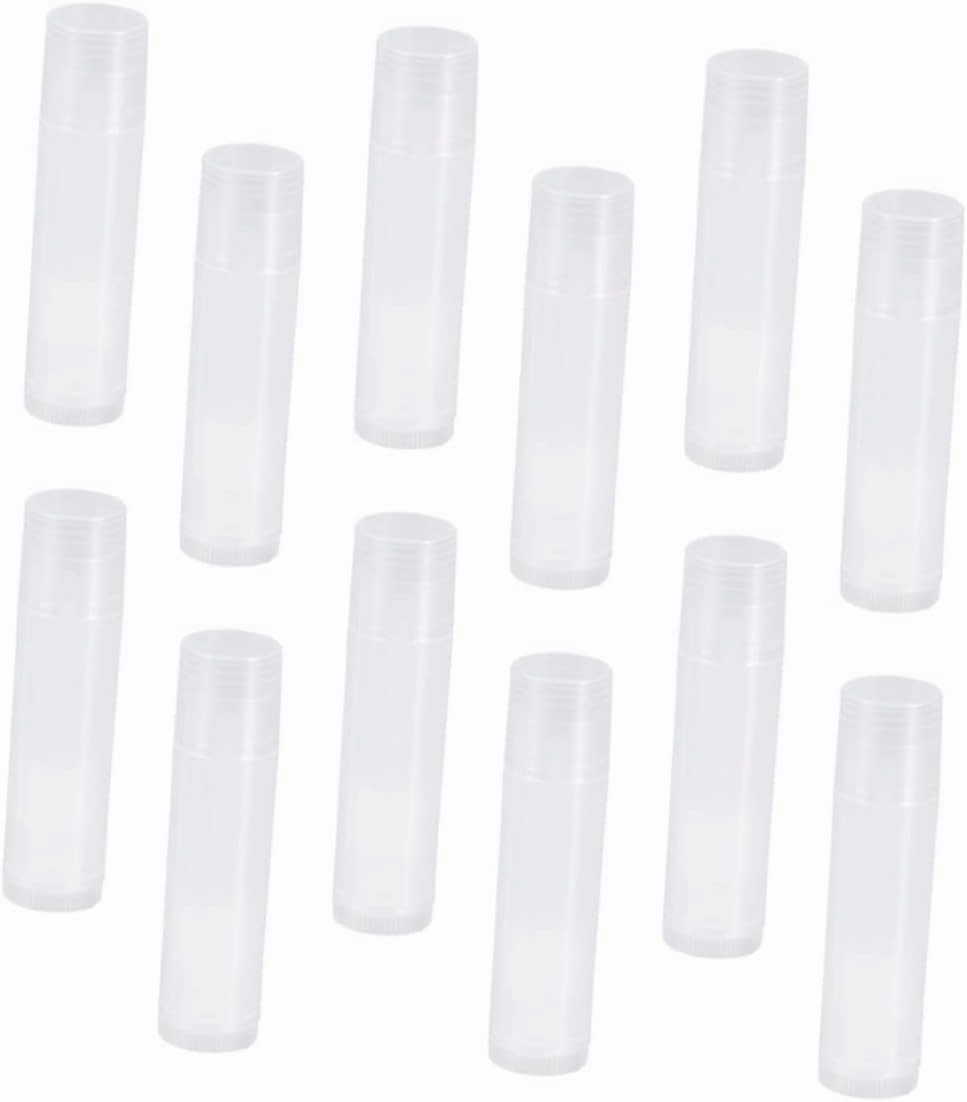 Make Your Own Lip Balms 100pcs Bulk Empty Tubes with Push Wheel Mechanism