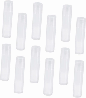 Make Your Own Lip Balms 100pcs Bulk Empty Tubes with Push Wheel Mechanism