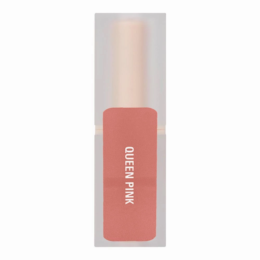 Makeup Revolution Lip Allure Satin Lipstick, 3.2g, Queen Pink