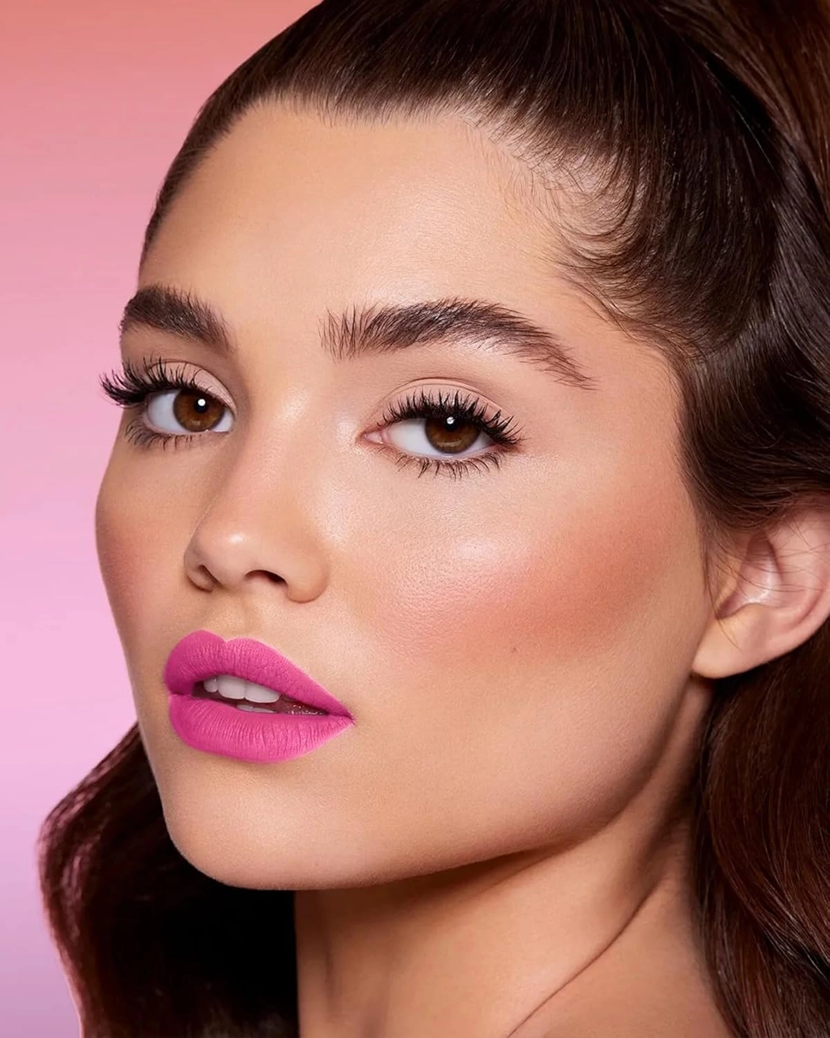 MAKI YIKA Pink Lipstick Set for Women - Long Lasting Hot Pink, Nude Transferproof Cruelty-Free Lip Color