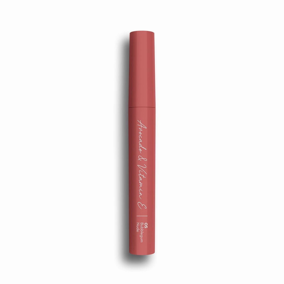 Mamaearth Moisture Matte Lipstick (05 - Bubblegum Nude)| Infused with Vitamin E | 12-Hour Long Stay & 8-Hour Moisture Lock | Cruelty-Free & Smudge-Proof | 0.07 Oz/2g