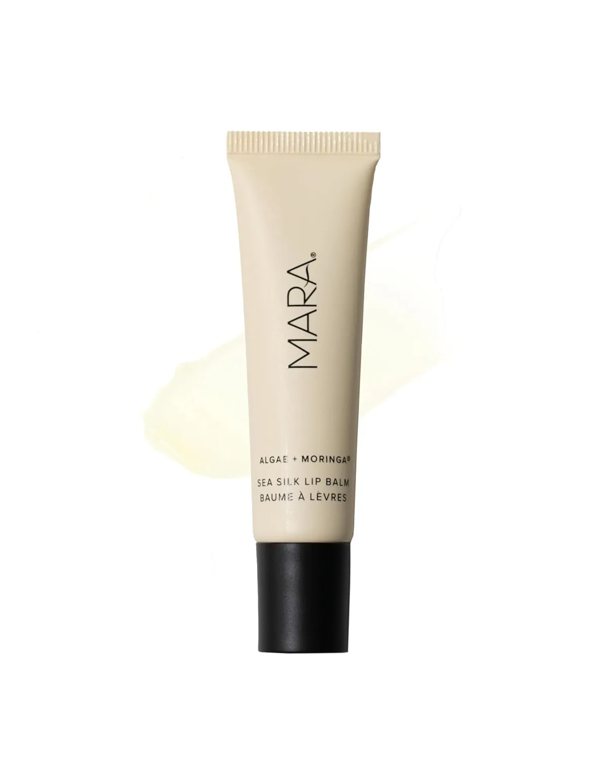 MARA - Natural Sea Silk Lip Balm With Algae   Moringa | Plant-Based Skin Care, Hypoallergenic | Moisturize, Plump   Soothe Dry, Chapped Lips (Clear, 0.5 oz | 15 ml)