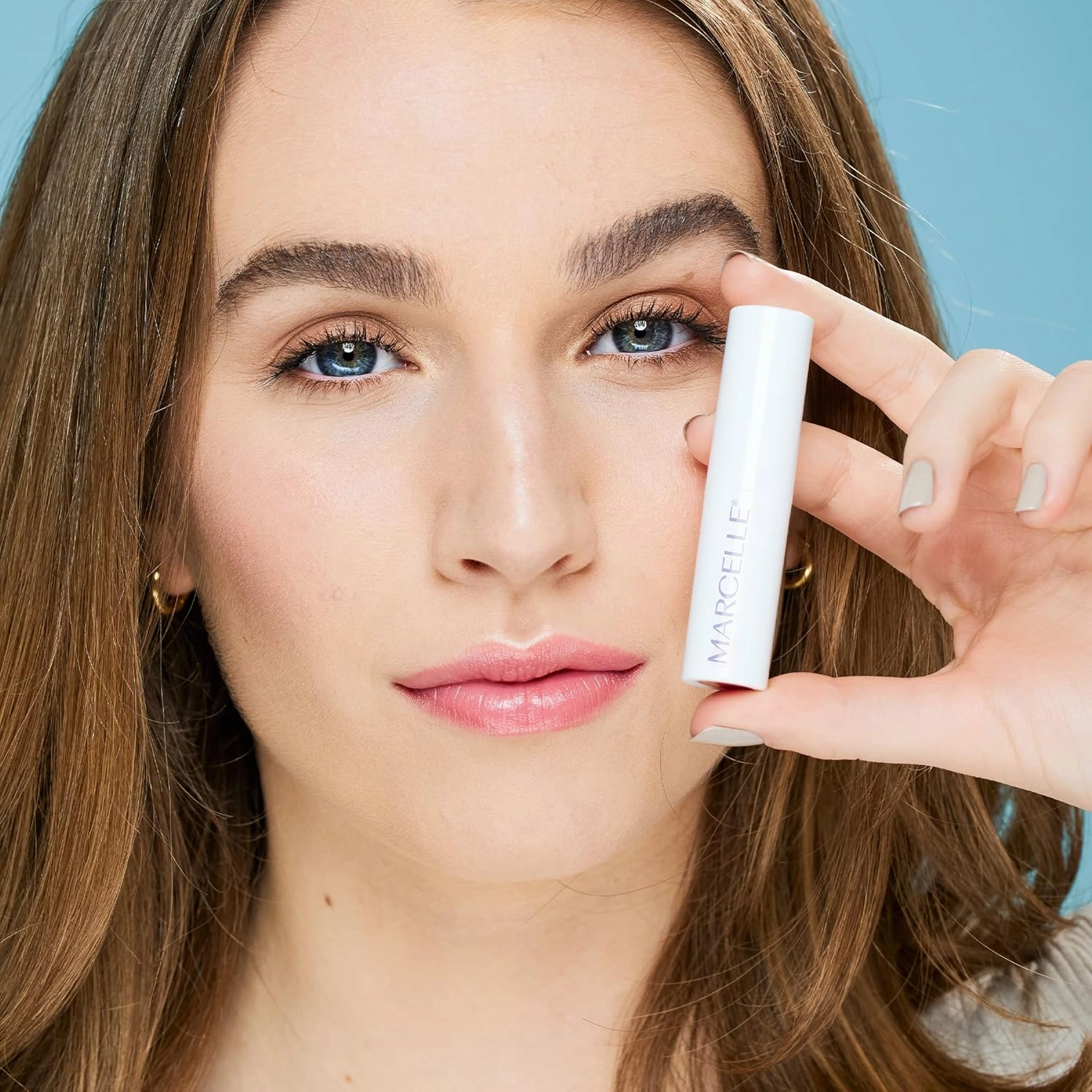 Marcelle Lip Loving Colour & Caring Oil-in-Stick, Laughing Coral, Vegan, Cruelty-Free, Clean, Paraben-Free, Fragrance-Free, Hypoallergenic, 3g