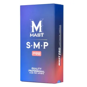 Mast Pro Smp Professional Cartridges Tattoo Needles 1 Round Liner 0.18MM Needles for Permanent Makeup Hair Scalp 0401RL