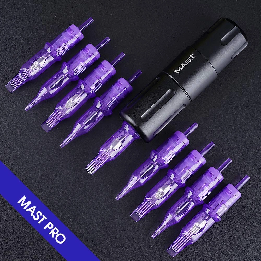 Mast Pro Smp Professional Tattoo Cartridges Needles 5 Round Shader 0.3 MM Needles 1005RS