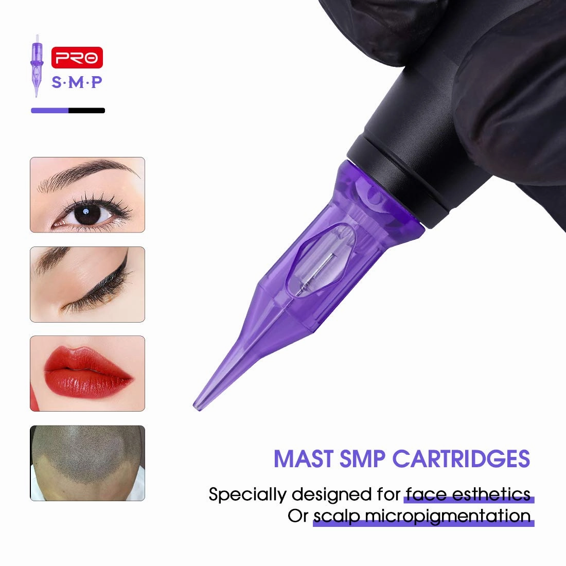 Mast Pro Smp Professional Tattoo Cartridges Needles 5 Round Shader 0.3 MM Needles 1005RS