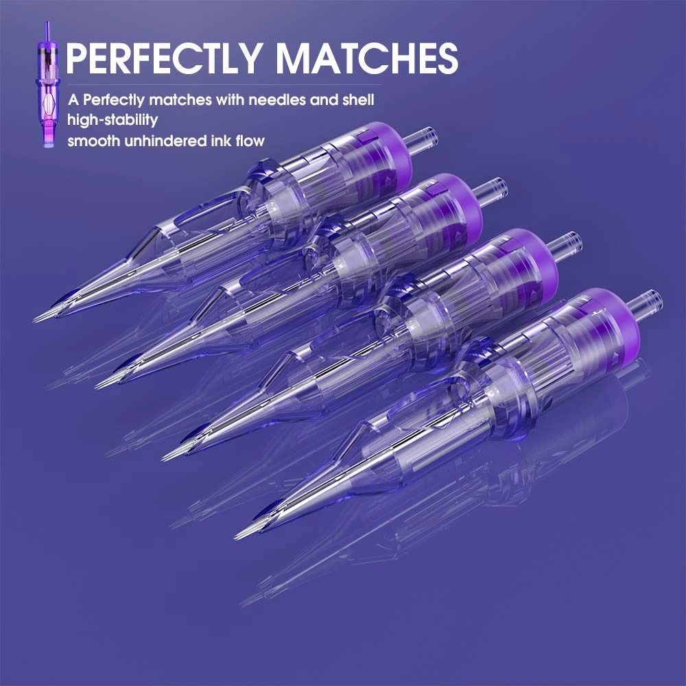 Mast Pro Smp Professional Tattoo Cartridges Needles 5 Round Shader 0.3 MM Needles 1005RS
