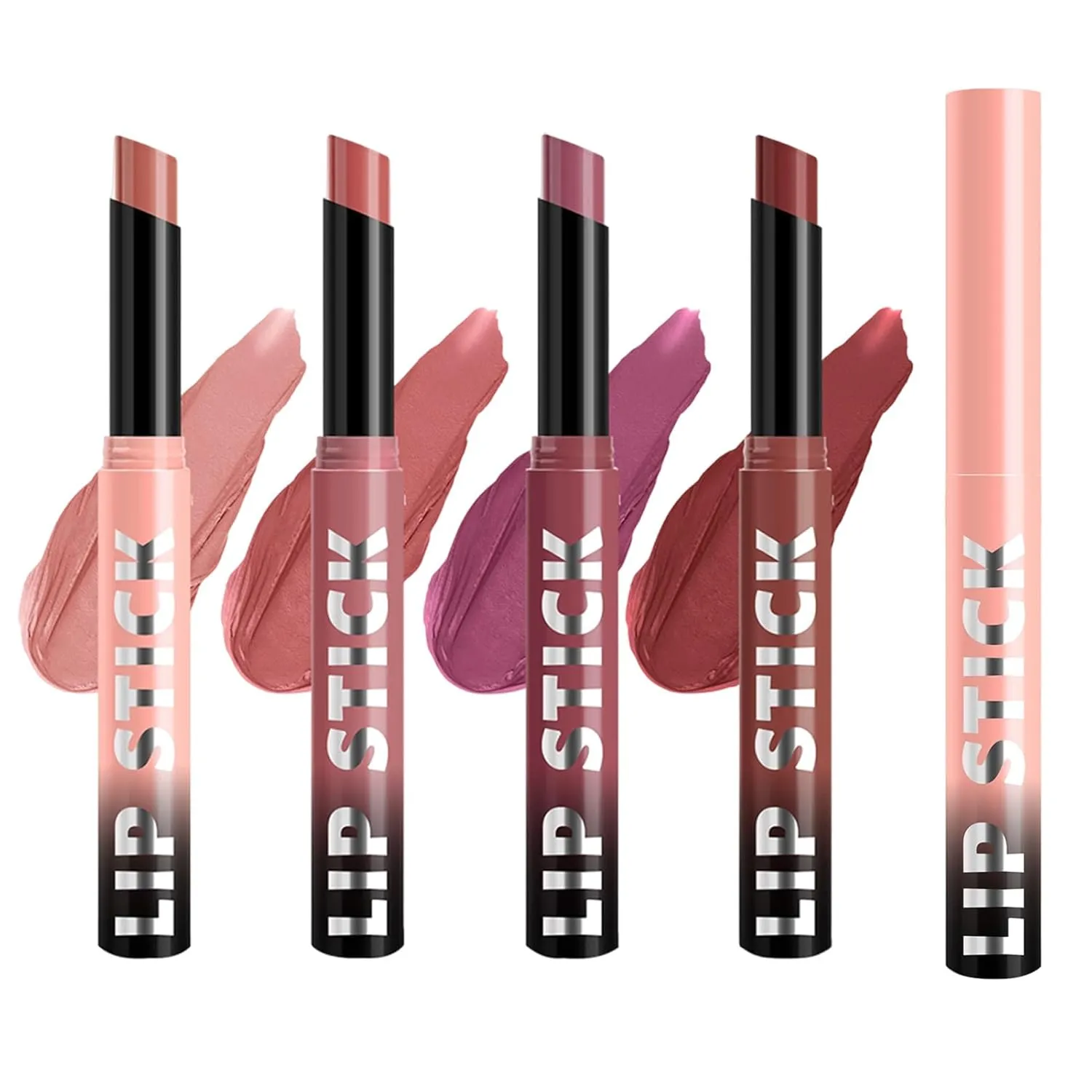 Matte Lipstick - Long Lasting Lipstick | Lightweight Lippstick For Women | Long-Lasting Waterproof Lip Gloss | Lightweight & Hydrating 4-Pack For All-Day Wear, Parties, Weddings, And Date Nights