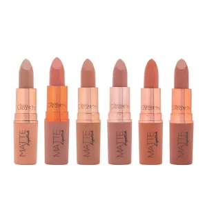 Matte Lipsticks By Beauty Creations Cosmetics (BARE LIPSTICK SET)