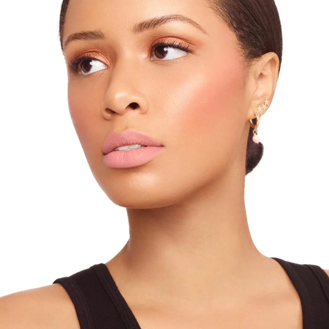 Matte, Long Lasting, Hydrating Vegan Lipstick with Vitamin E and Watermelon Seed Oil (Graceful - Light Pink Color)