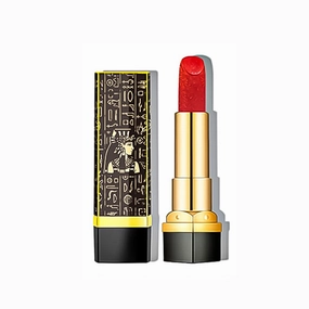 Matte Lipstick The British Museum Egypt Series Luxury Satin Lipstick Long-Lasting Vegan Cruelty-Free (301#)