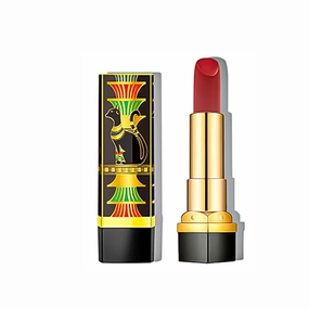 Matte Lipstick The British Museum Egypt Series Luxury Satin Lipstick Long-Lasting Vegan Cruelty-Free (304#)