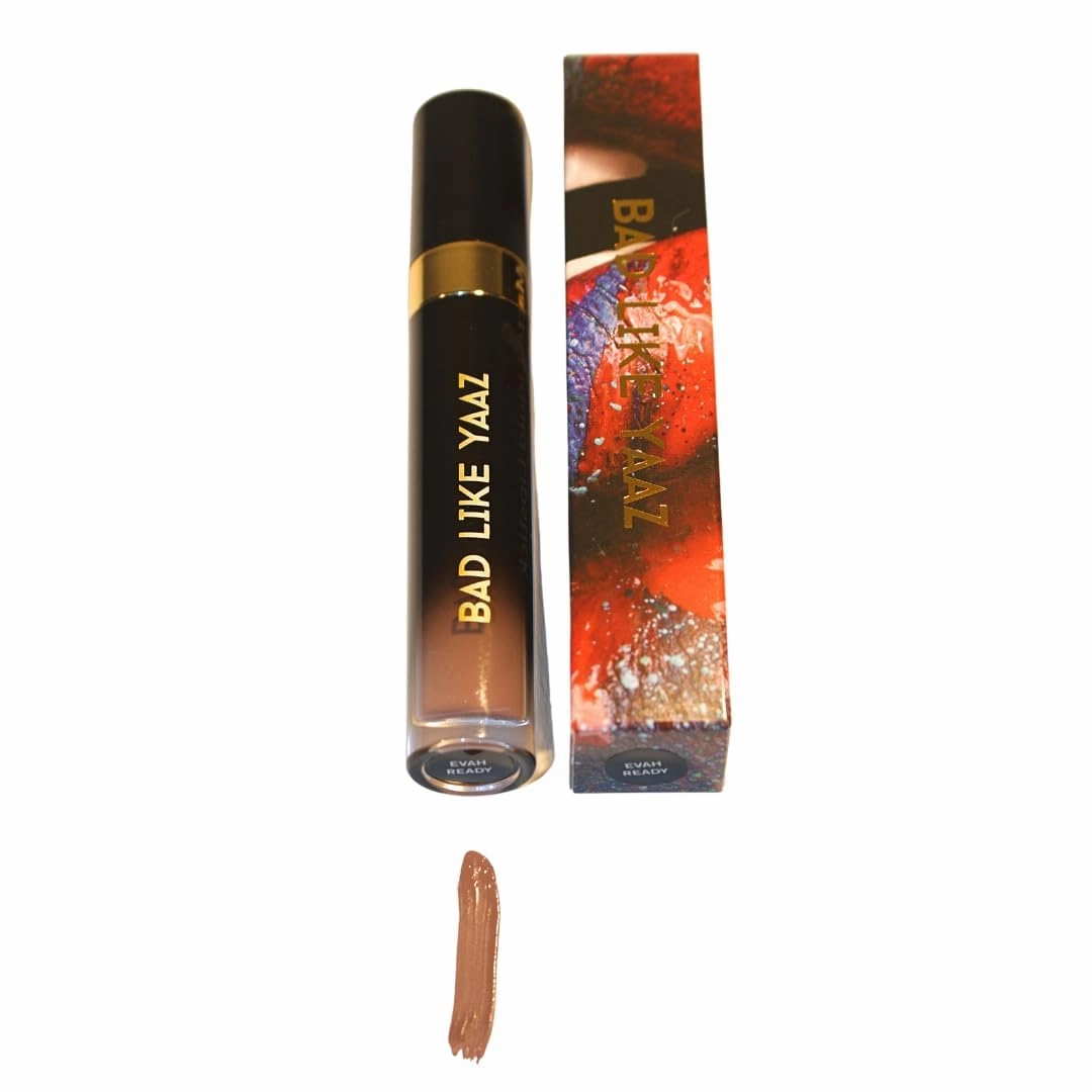 Matte Liquid Lipstick & Lip Gloss Set, 2 Long Lasting Colors, Cruelty Free (Evah Fresh   Evah Ready, 2)