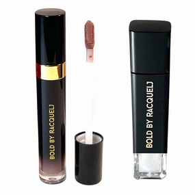 Matte Liquid Lipstick & Lip Gloss Set, 2 Long Lasting Colors, Cruelty Free (Evah Fresh   Evah Ready, 2)