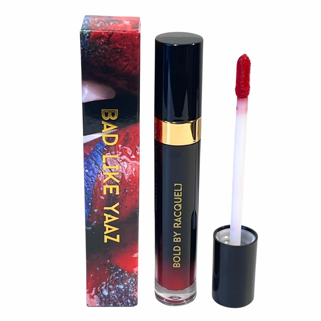 Matte Liquid Lipstick & Lip Gloss Set, 2 Long Lasting Colors, Cruelty Free (Hot Catty   Peppa Steppa, 2)