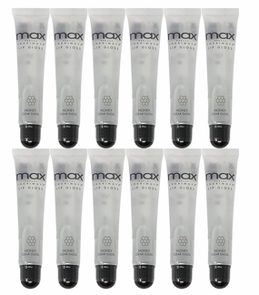 max MAKEUP CHERIMOYA Clear Lip Polish bulk (HONEY) 12pcs