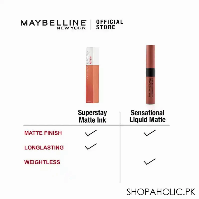 Maybelline New York Color Sensational Liquid Matte, NU04, Bare Temptations