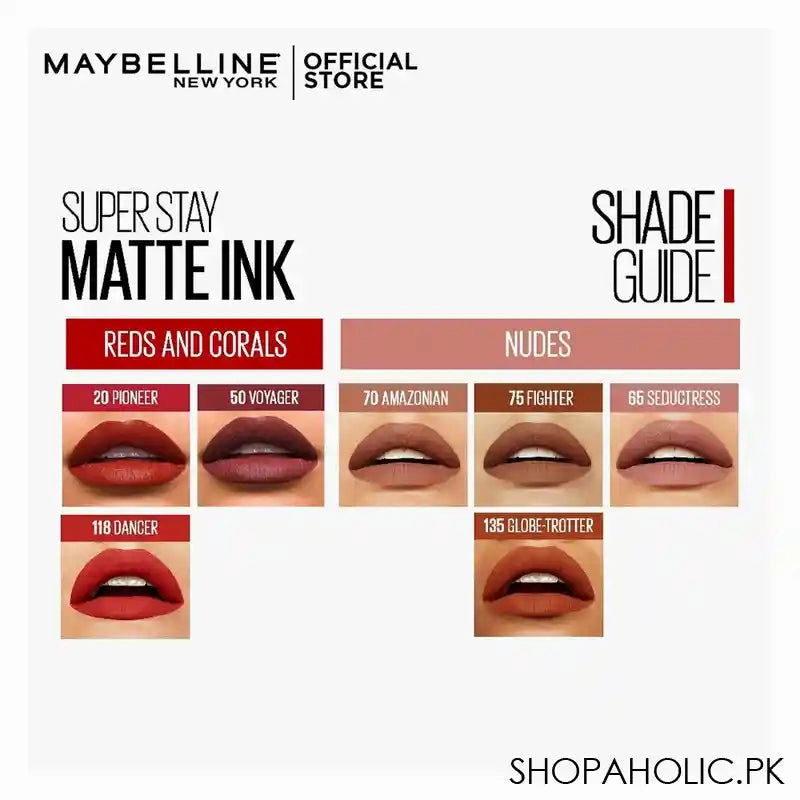 Maybelline Superstay Matte Ink Lipstick, 70 Amazonian