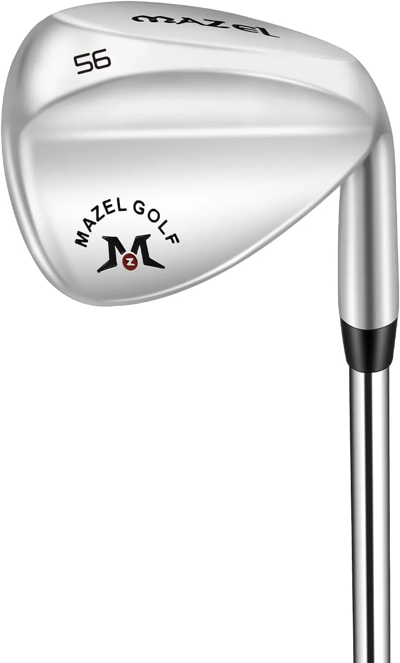 MAZEL Forged Golf Wedges for Men & Women - Golf Gap Wedge, Sand Wedge,Lob Wedge,Escape Bunkers and Quickly Cuts Strokes Around The Green,High Loft Golf Club Wedge