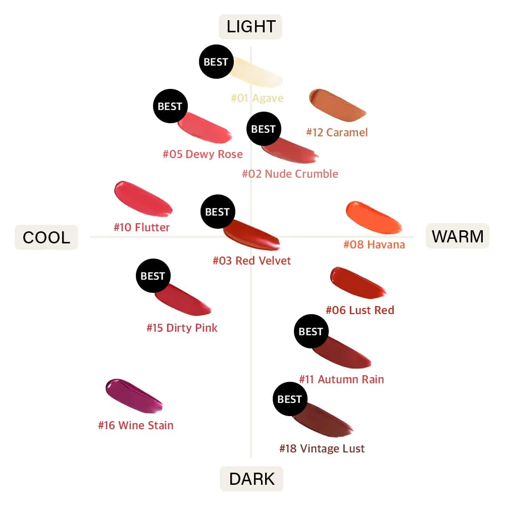 Melixir Vegan Lip Butter #12 Caramel(Tinted) ( 11 more colors), Bee Free, Petrolatum Free, Deep Nourishing Plant-Based Vegan Chapstick, Lip Balm for Dry, Cracked and Chapped Lips