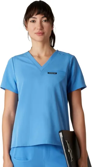 Members Only Women's Bari Scrub Top with 1 Pocket |Hospital Uniform|