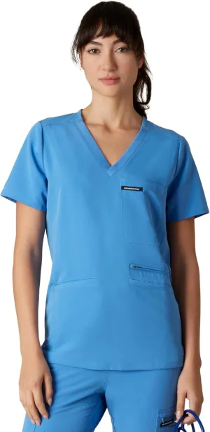 Members Only Women's Palermo Scrub Top with 4 Pocket | Hospital Uniform|