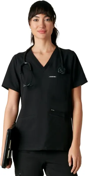 Members Only Women's Palermo Scrub Top with 4 Pocket | Hospital Uniform|