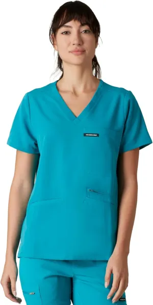 Members Only Women's Palermo Scrub Top with 4 Pocket | Hospital Uniform|