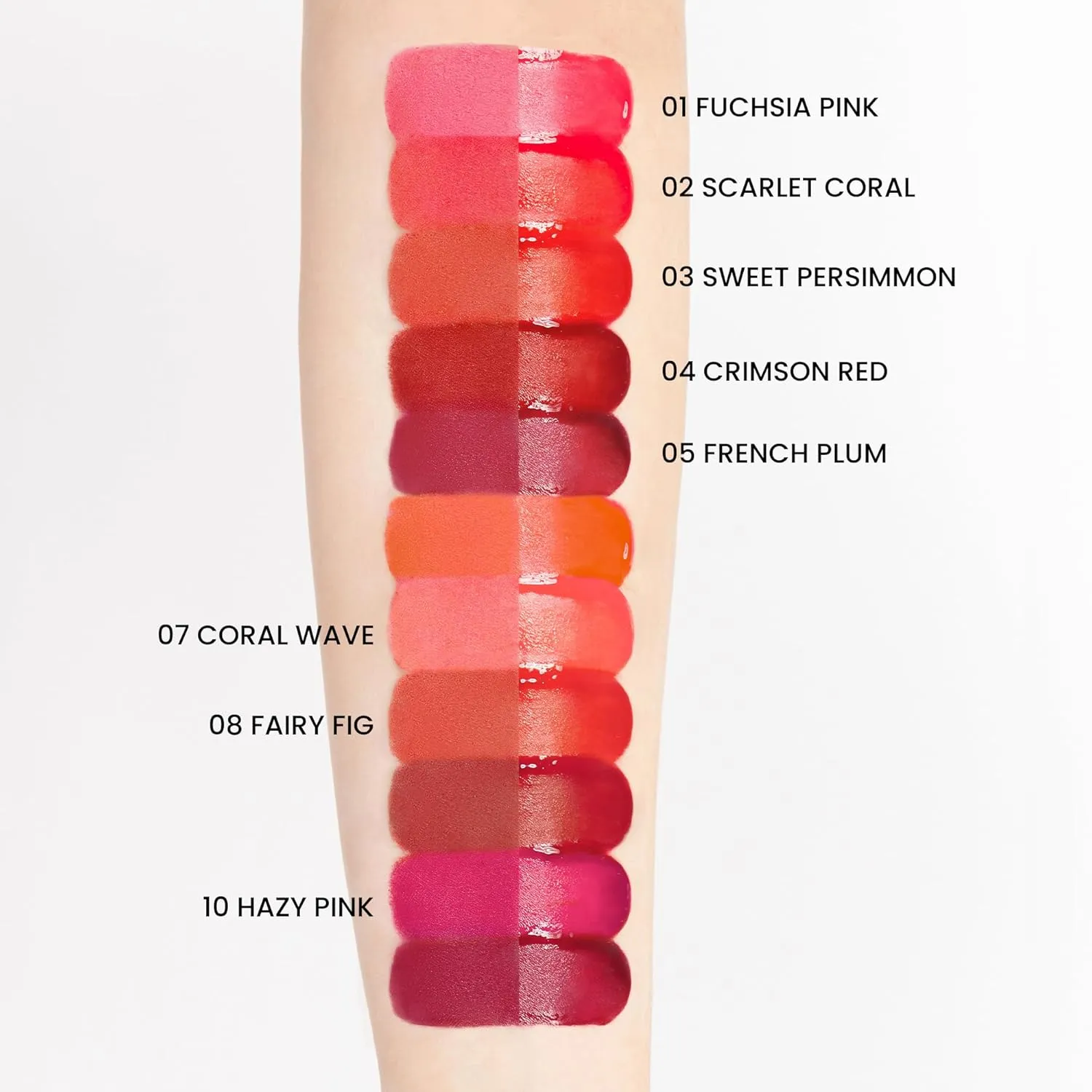 MERYTHOD] Reel-tattoo Water Tint Lip stain Watery Texture Ultra Long Lasting Smudge Proof Vivid Color looks Hydrating and Waterproof Formula (05 French Plum)