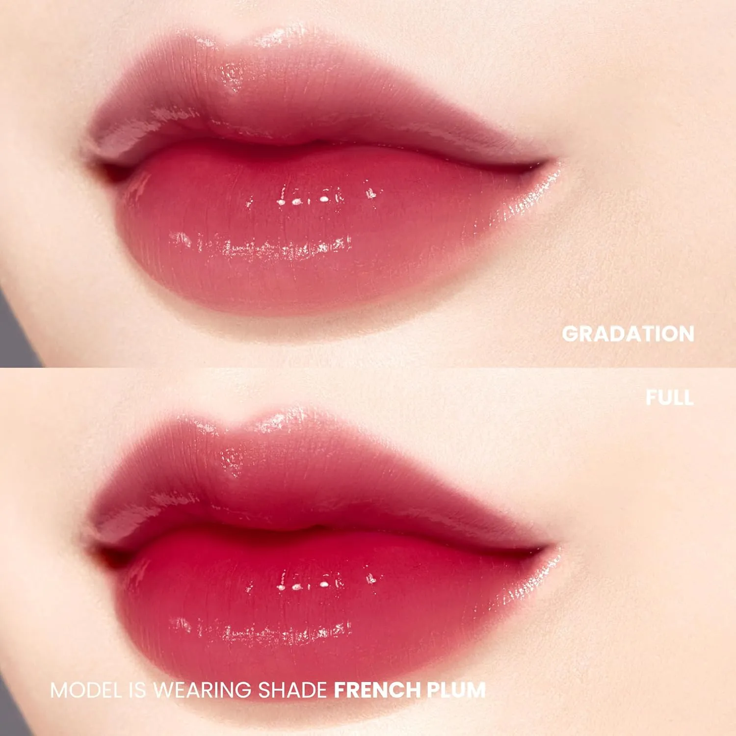 MERYTHOD] Reel-tattoo Water Tint Lip stain Watery Texture Ultra Long Lasting Smudge Proof Vivid Color looks Hydrating and Waterproof Formula (05 French Plum)