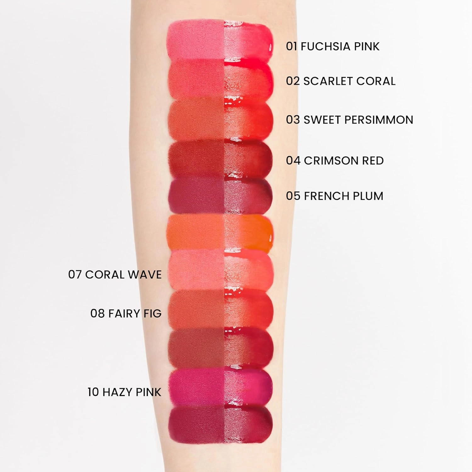 MERYTHOD Water Lip Stain Tinted Glossy Quick Setting 3g (07 Coral Wave)