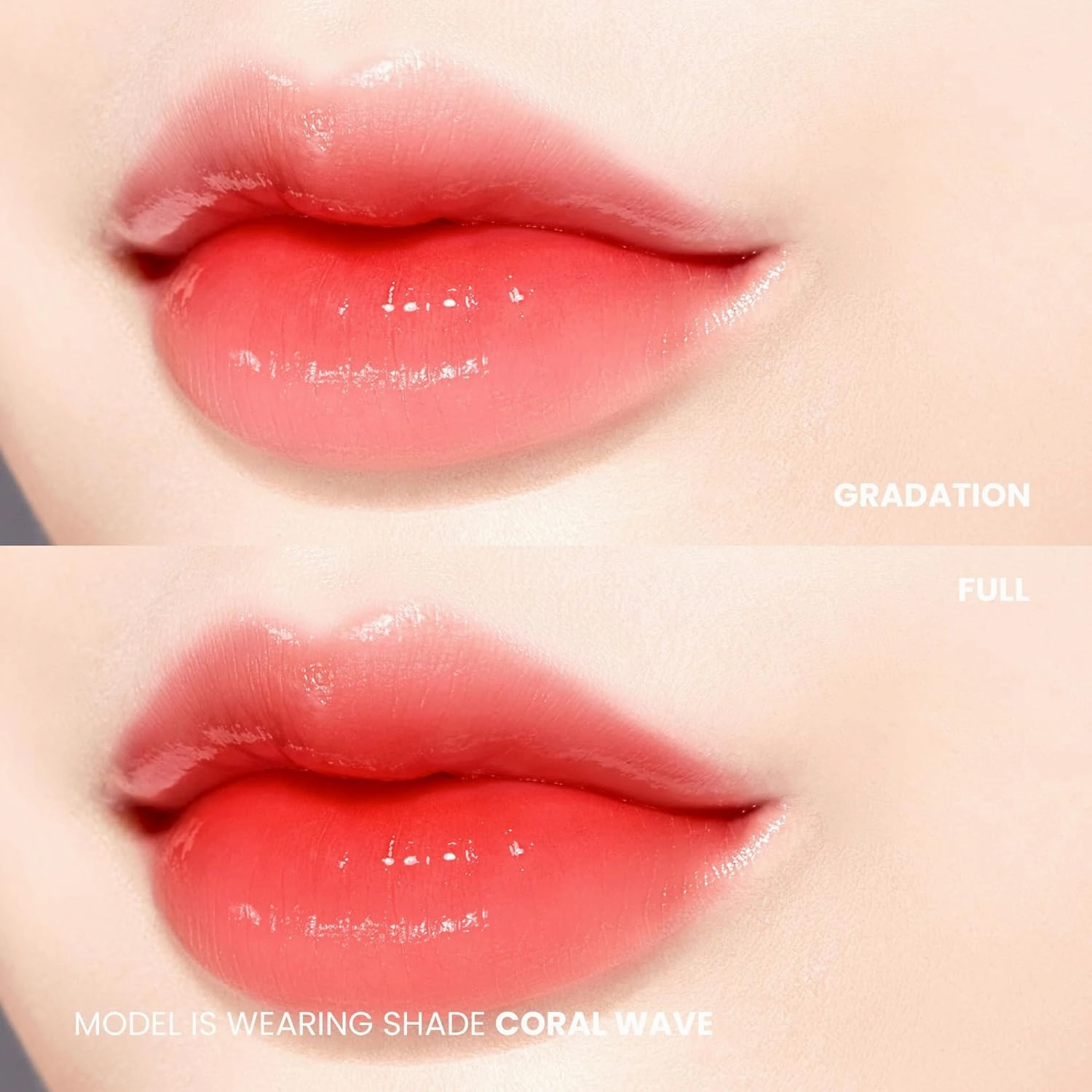 MERYTHOD Water Lip Stain Tinted Glossy Quick Setting 3g (07 Coral Wave)
