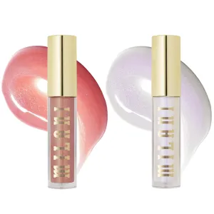 Milani Keep It Full Nourishing Lip Plumper Bundle - Luminoso & Moonlight - Cruelty-Free Lip Gloss for Soft, Fuller-Looking Lips