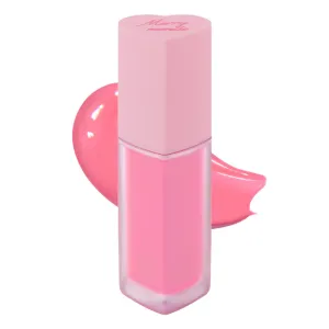 Milk Heart Tint Lip & Cheek Stain, Soft Matte, Velvet Finish Lip Color, Creamy Korean Lip Tint for Natural & Vibrant Lips (02 Strawberry Milk, 1 Count)