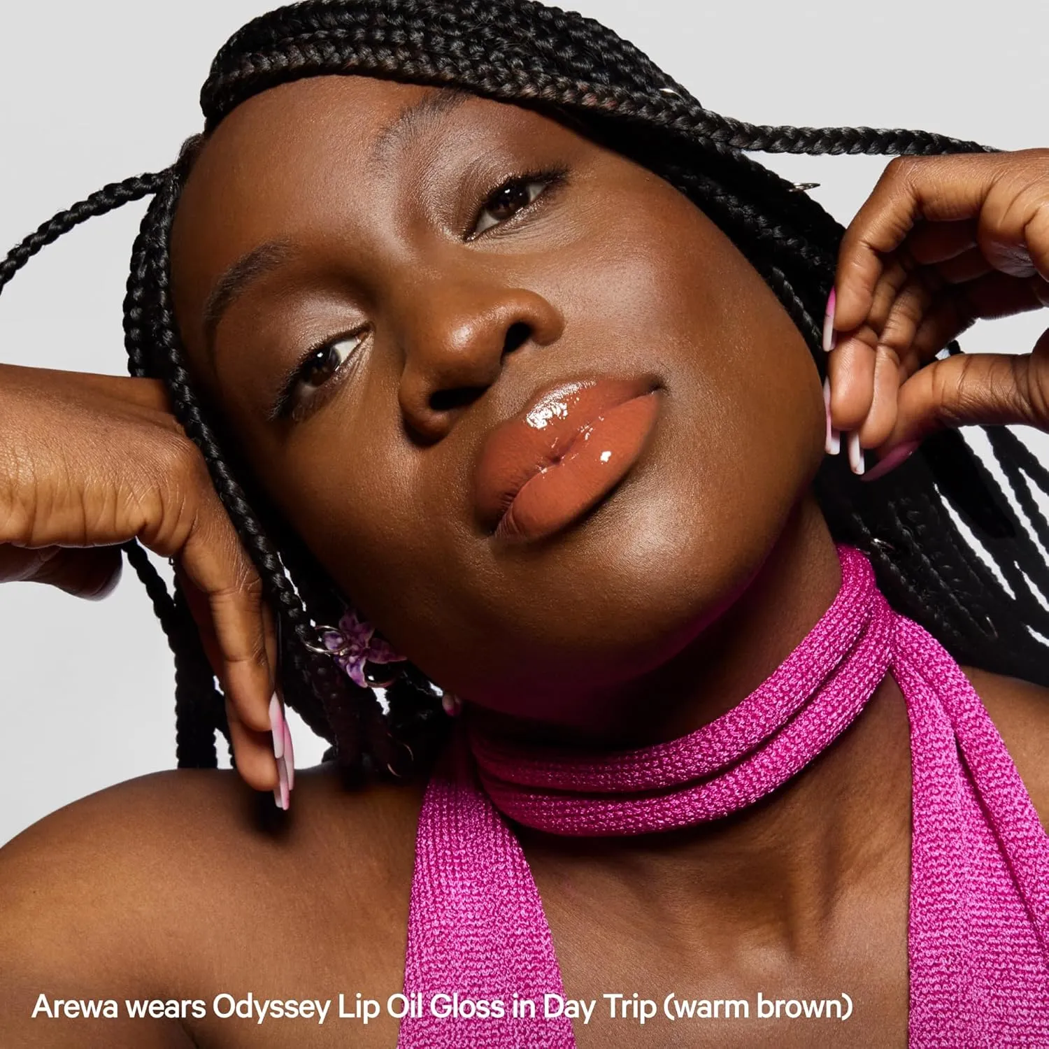 Milk Makeup Odyssey Lip Oil Gloss - For Fuller and Glossy Lips - Long Lasting Moisture - Semi-Sheer Color - Vegan Cruelty Free