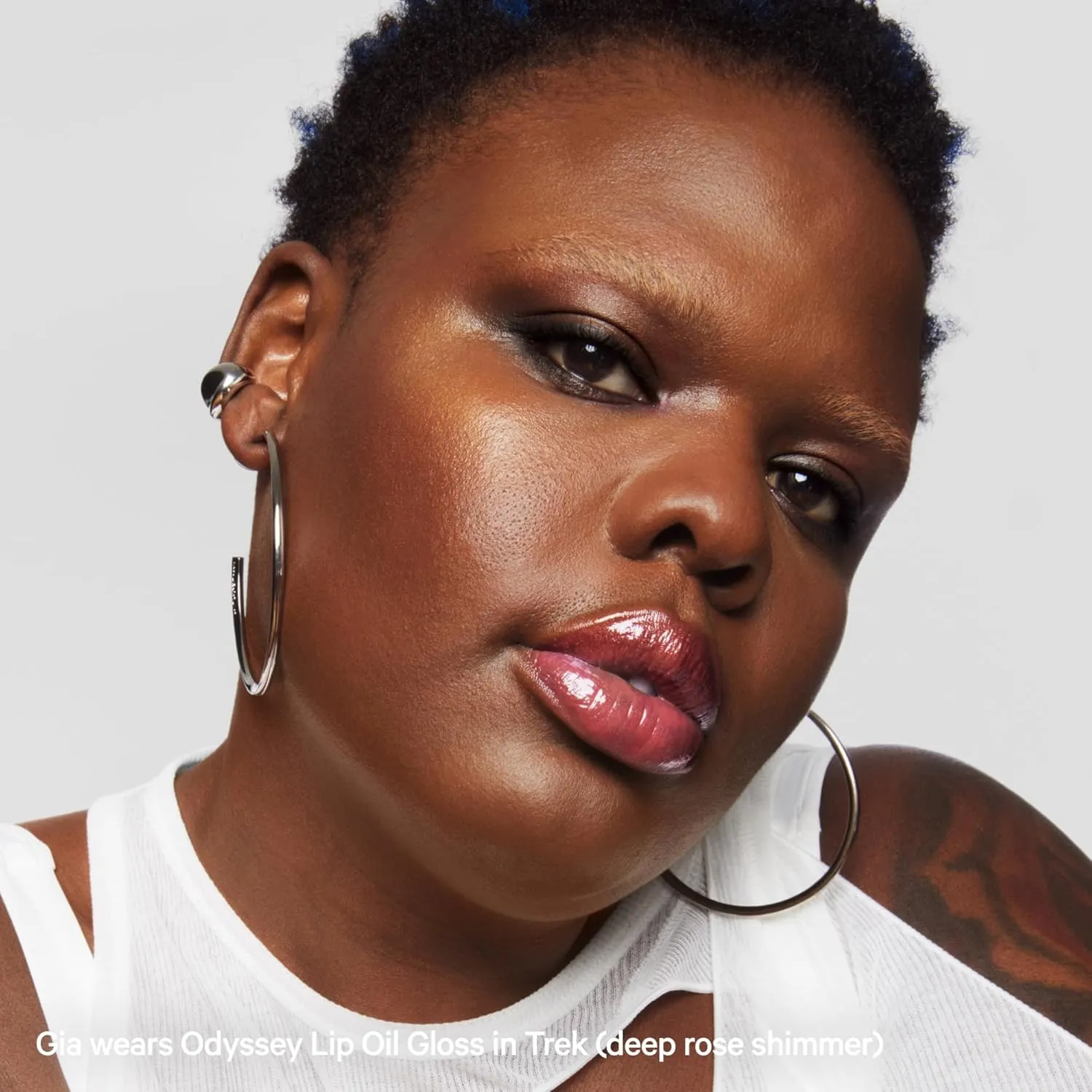 Milk Makeup Odyssey Lip Oil Gloss - For Fuller and Glossy Lips - Long Lasting Moisture - Semi-Sheer Color - Vegan Cruelty Free