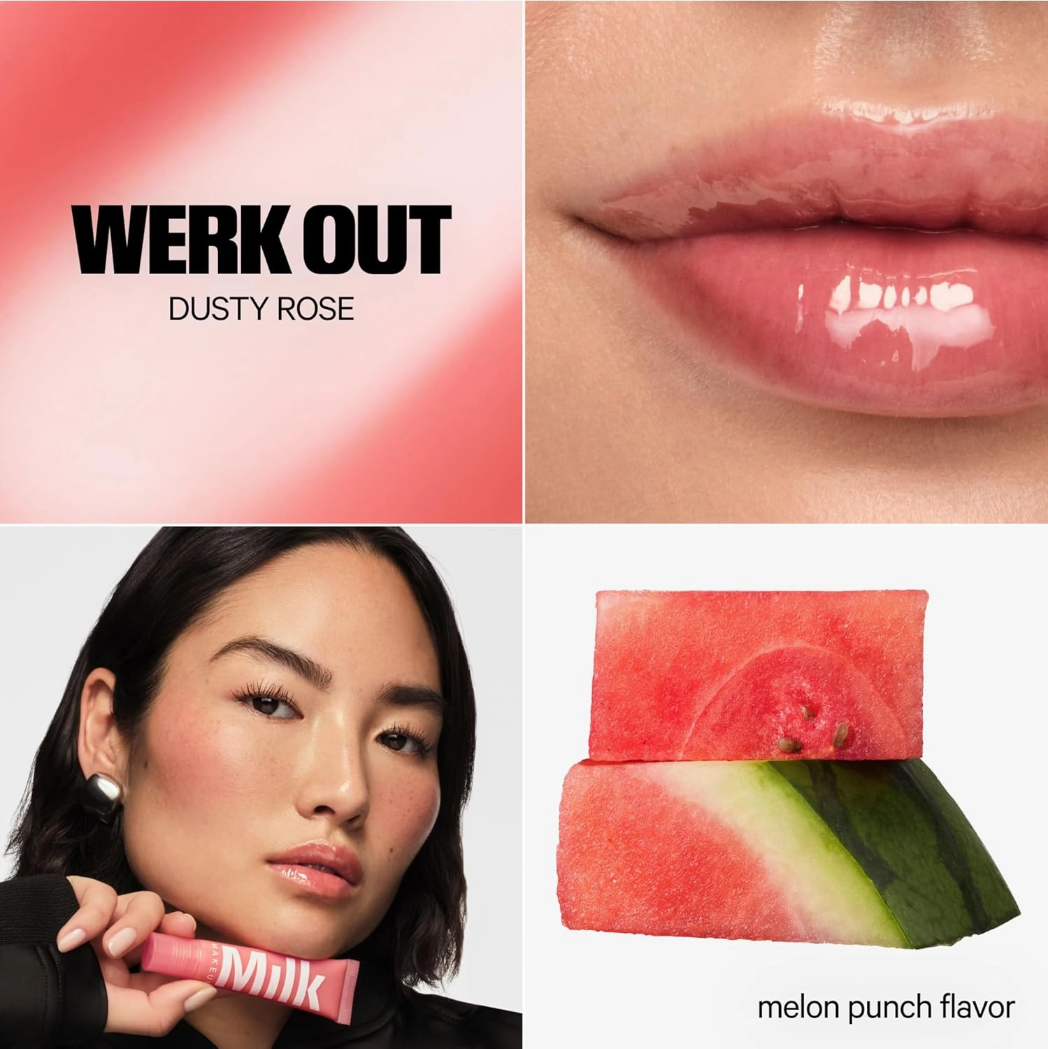 Milk Makeup Balmade Electrolyte Lip Balm – Hydrating, Sheer Gloss Nourishes   Replenishes Moisture – Clean, Vegan Formula with High-Shine Finish