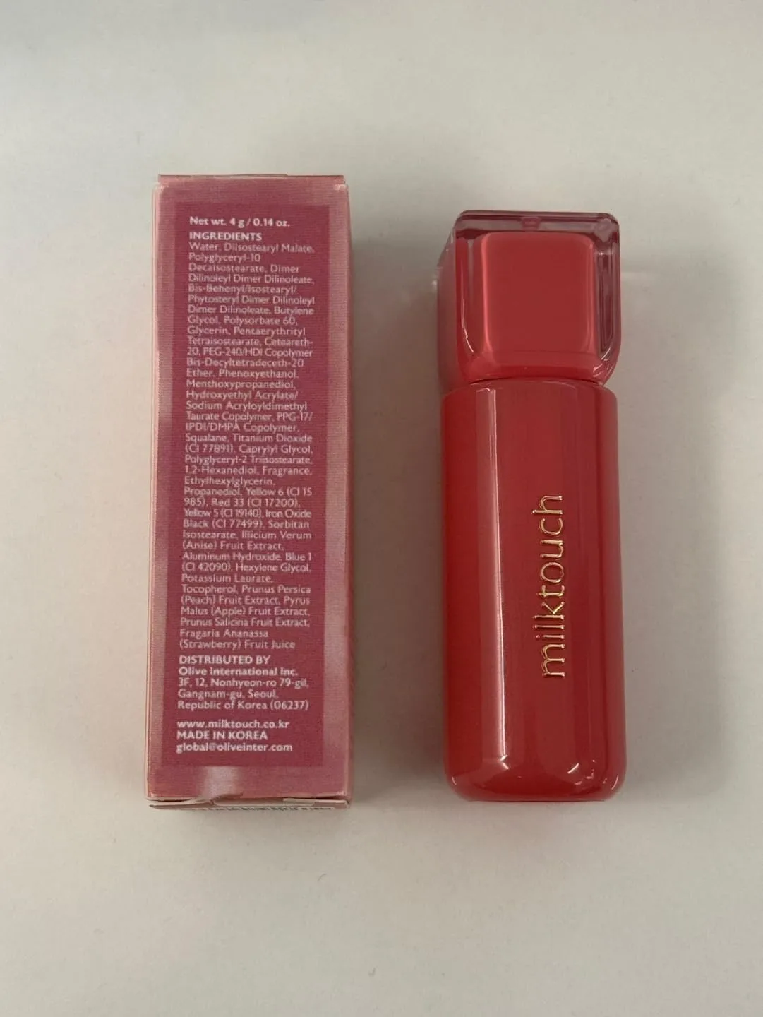 MILKTOUCH Jelly Fit Glow Lip Tint - Hydrating Lip Gloss with Long-Lasting Moisture, Color Stain, Lightweight Formula, Radiant Shine, Perfect for Daily Use, Korean Lip (09 Pine Mauve, 4ml)