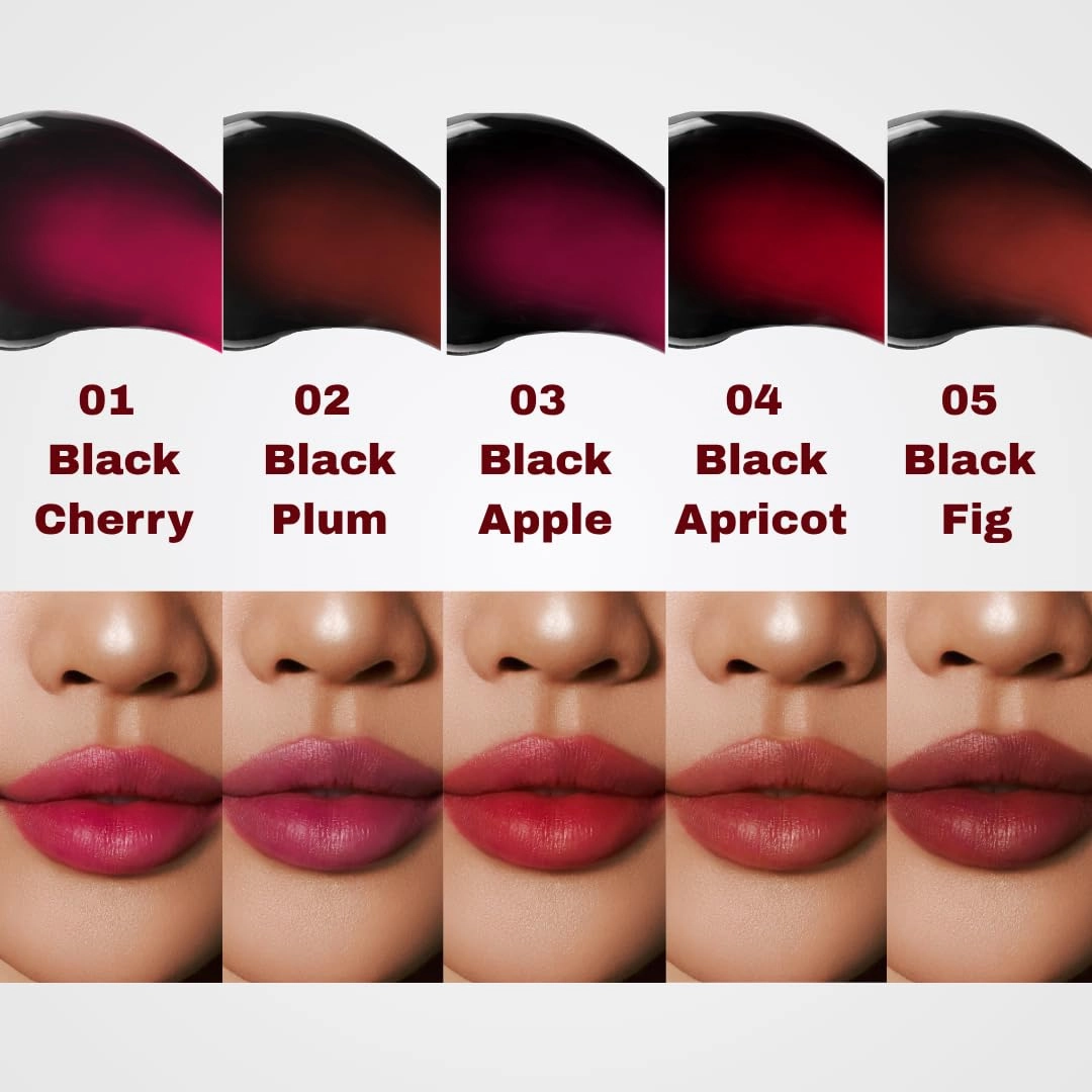 MILKTOUCH Black Peel Off Lip Tattoo #05 Black Fig
