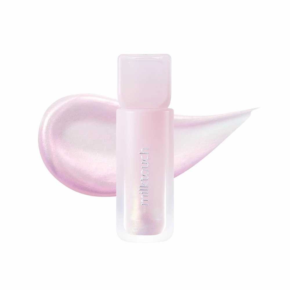 MILKTOUCH Dew Stain Sheer Lip Gloss (02 Baby Dew, 0.14 Fl Oz (Pack of 1))